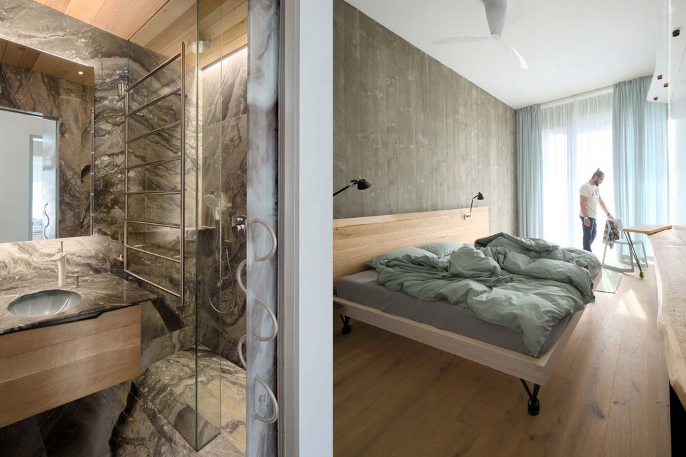 Residence Puškinova - kupatilo, spavaća soba | Residence Puškinova - bathroom, bedroom