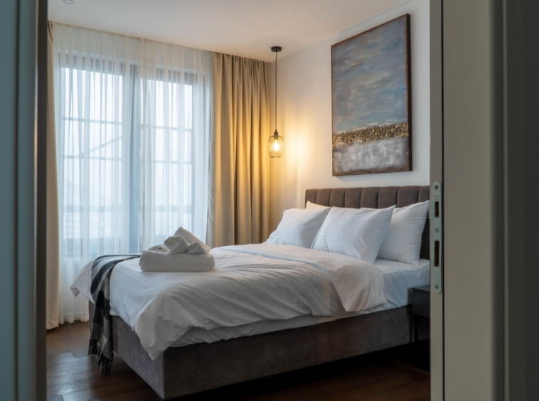 21st Century Zlatibor residence, spa & wellness - stan sa jednom spavaćom sobom - spavaća soba (modern) | 21st Century Zlatibor residence, spa & wellness - 1br apartment - bedroom (modern)