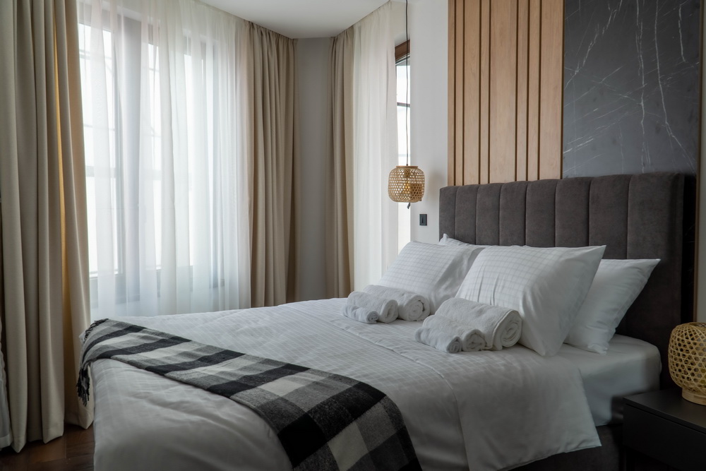 21st Century Zlatibor residence, spa & wellness - stan sa dve spavaće sobe - spavaća soba | 21st Century Zlatibor residence, spa & wellness - 2br apartment - bedroom