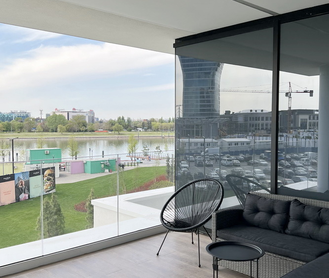 Trosoban stan s pogledom na reku - BW Terraces - terasa | 2-Br apartment overlooking the river - BW Terraces - terrace