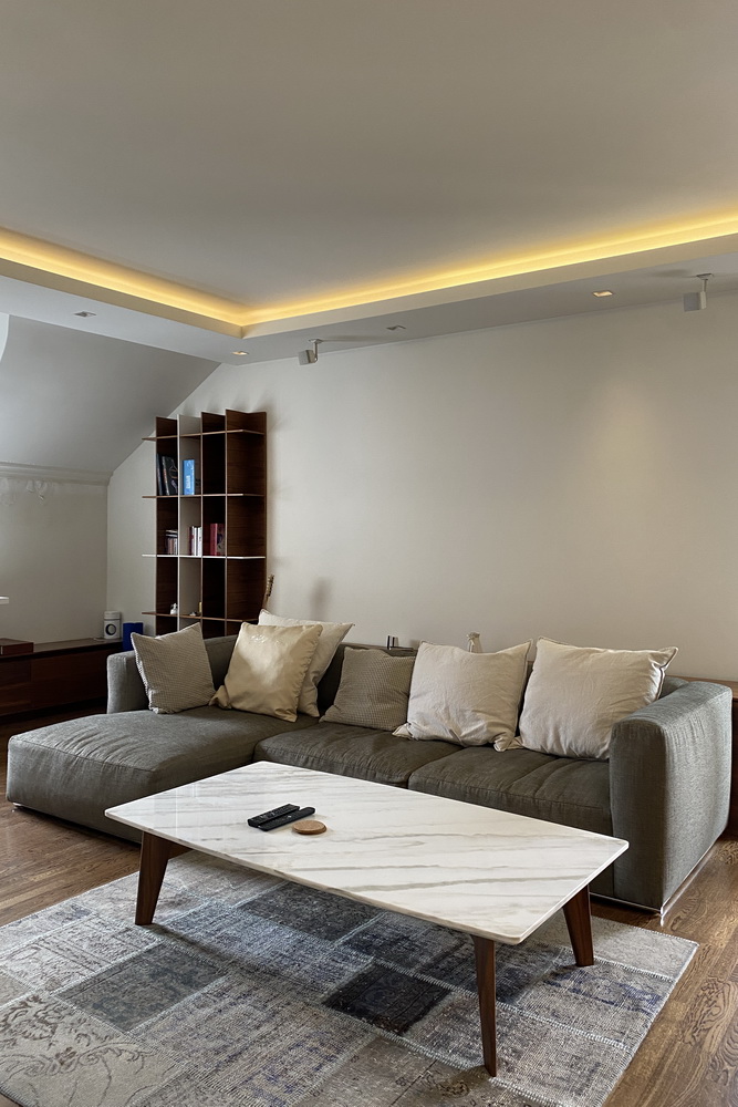 Moderan stan na Dedinju - dnevna soba | Modern apartment in Dedinje - living room