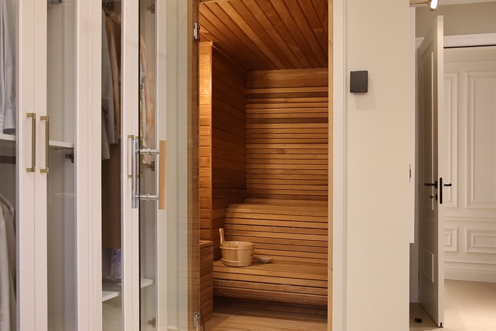 Trosobni penthaus, K-District - walk-in garderober, sauna | 2-Br penthouse, K-District - walk-in closet, sauna