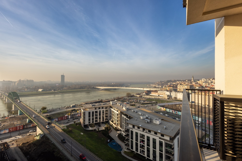 Četvorosoban stan, BW Metropolitan - pogled s terase | 3Br Apartment, BW Metropolitan - view from the terrace