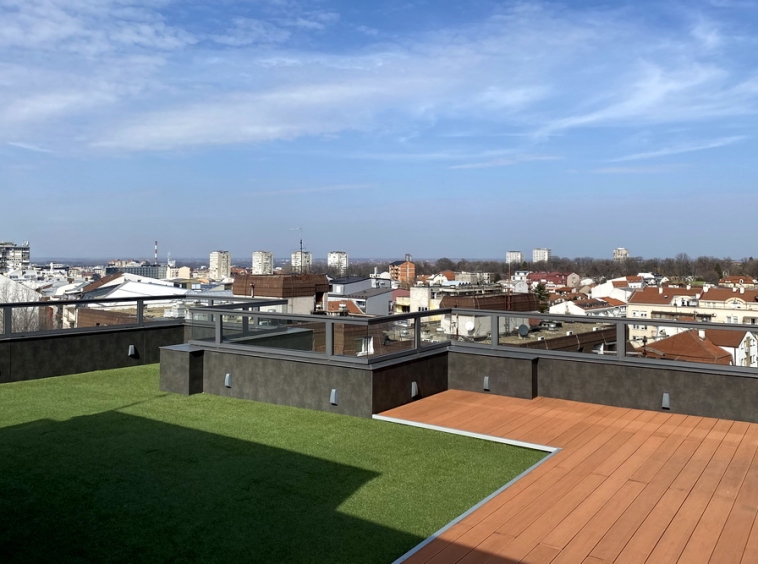 Penthaus, Zvezdara - terasa | Penthouse apartment, Zvezdara - terrace