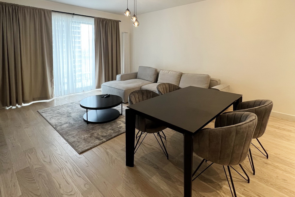 Trosoban stan, BW Aria - dnevna soba, trpezarija | 2Br apartment, BW Aria - living room, dining room