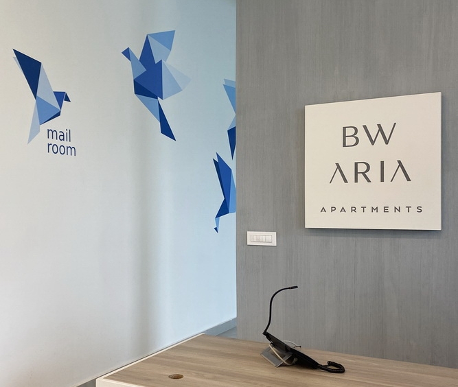 BW Aria - recepcija | BW Aria - reception areaa