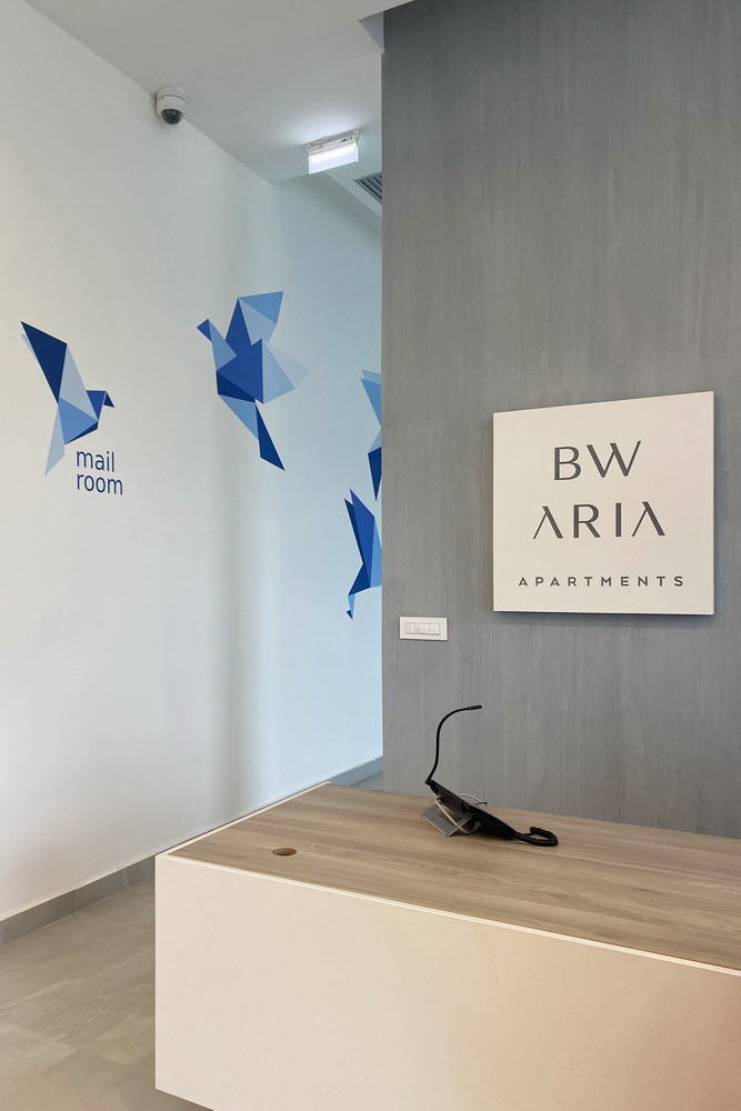 BW Aria - recepcija | BW Aria - reception areaa