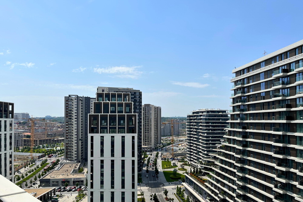 Četvorosoban dupleks, BW Simfonija - pogled s terase | 3-Br duplex apartment, BW Simfonija - view from the terrace