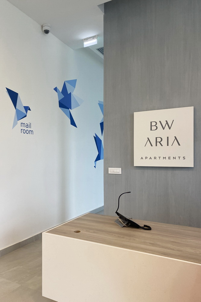 BW Aria - recepcija | BW Aria - reception area