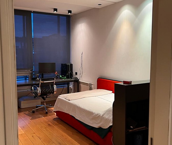 Dupleks, Vračar - spavaća soba | Duplex apartment, Vračar - bedroom