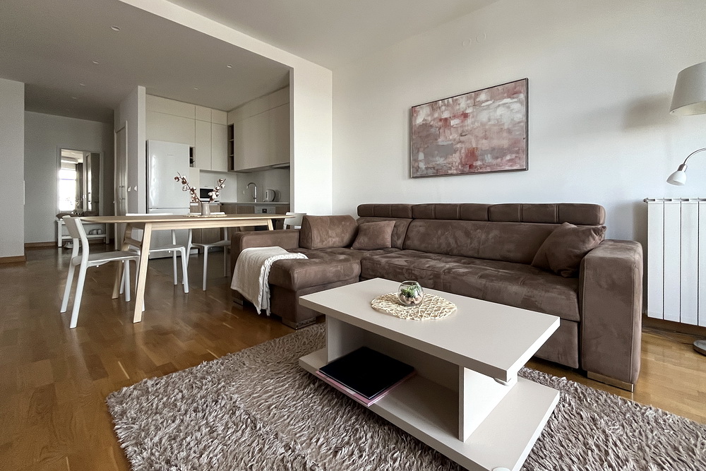 Trosoban stan, BW Parkview - dnevna soba, trpezarija, kuhinja | 2-Br apartment, BW Parkview - living room, dining room, kitchen