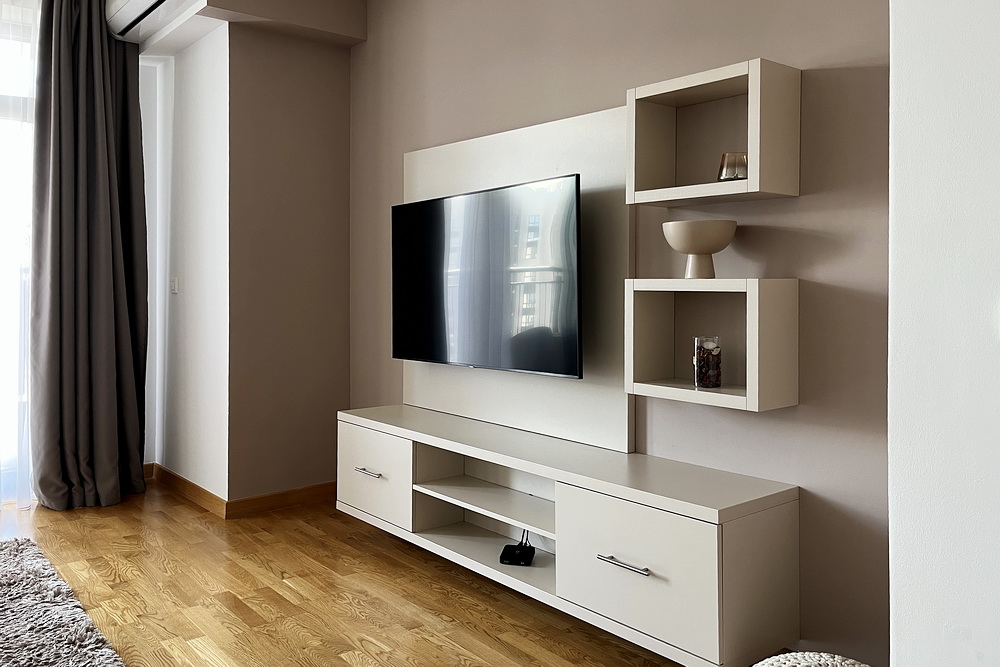 Trosoban stan, BW Parkview - dnevna soba, trpezarija, kuhinja | 2-Br apartment, BW Parkview - living room, dining room, kitchen