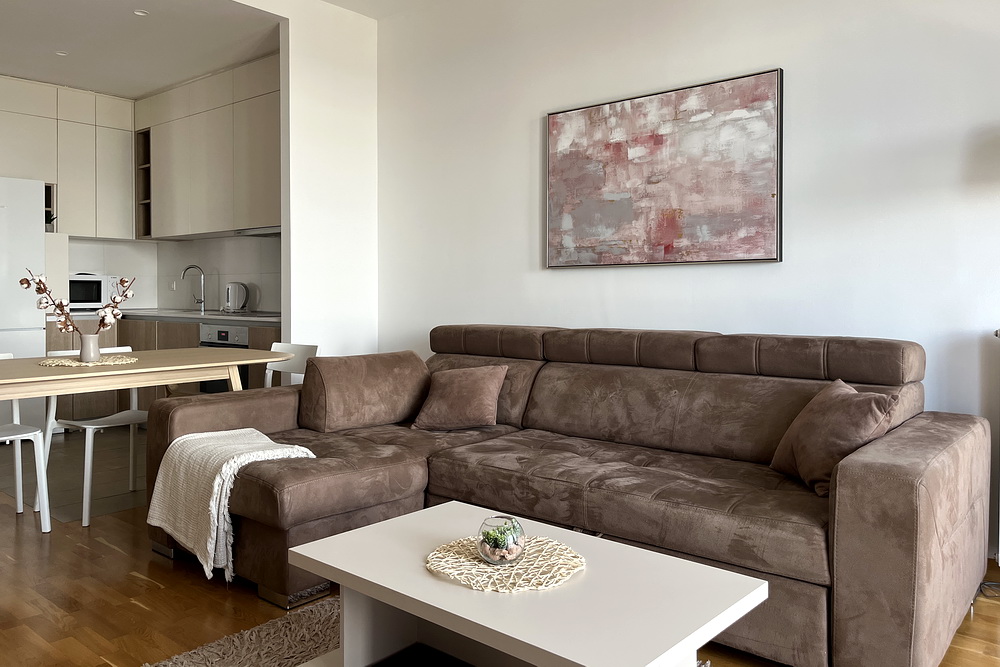 Trosoban stan, BW Parkview - dnevna soba, trpezarija, kuhinja | 2-Br apartment, BW Parkview - living room, dining room, kitchen