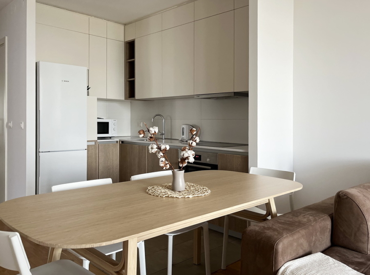 Trosoban stan, BW Parkview - dnevna soba, trpezarija, kuhinja | 2-Br apartment, BW Parkview - living room, dining room, kitchen