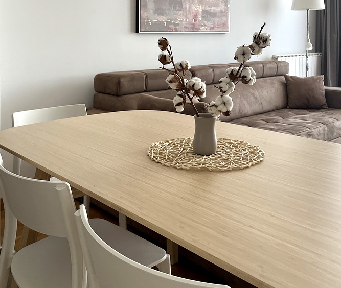Trosoban stan, BW Parkview - dnevna soba, trpezarija, kuhinja | 2-Br apartment, BW Parkview - living room, dining room, kitchen