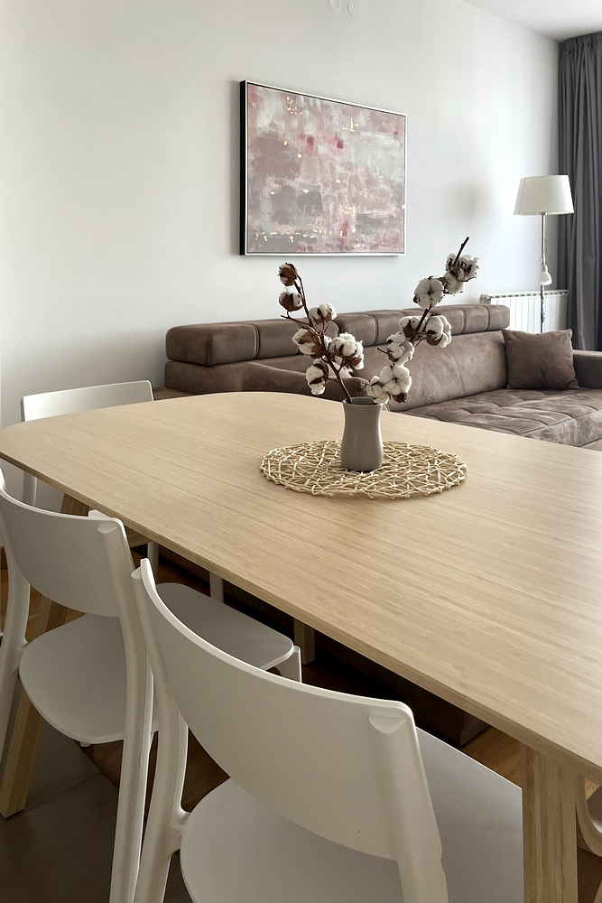 Trosoban stan, BW Parkview - dnevna soba, trpezarija, kuhinja | 2-Br apartment, BW Parkview - living room, dining room, kitchen