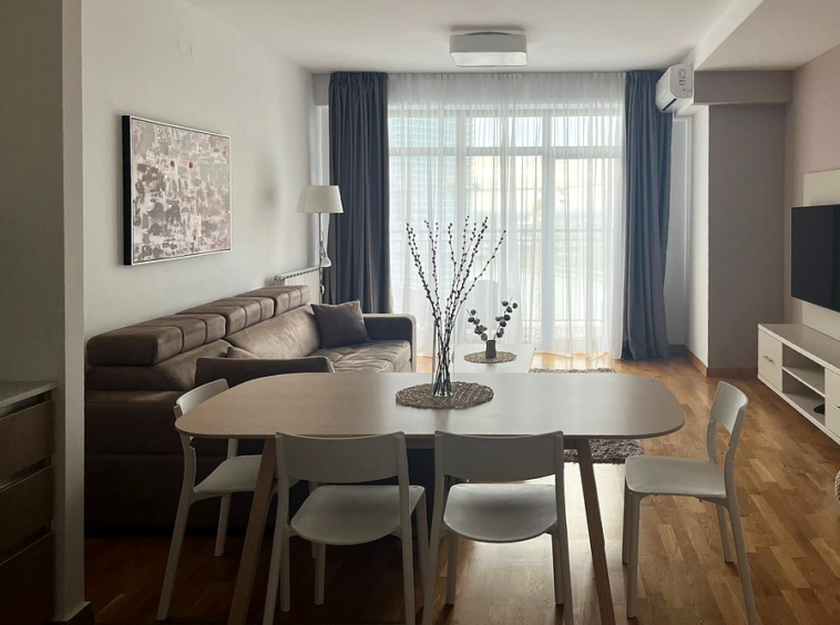 Trosoban stan, BW Parkview - dnevna soba, trpezarija, kuhinja | 2-Br apartment, BW Parkview - living room, dining room, kitchen