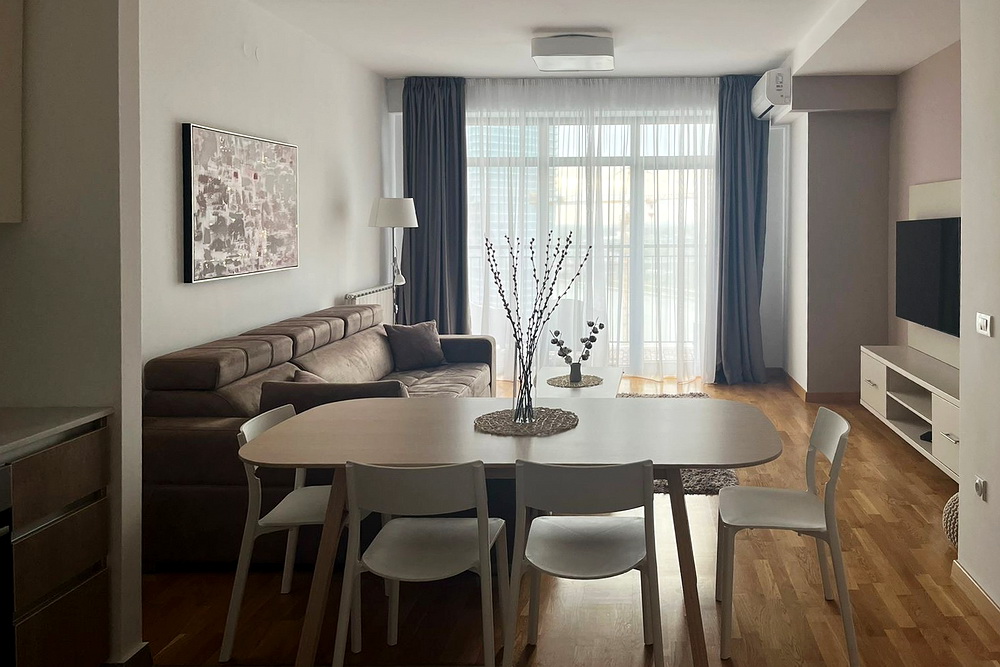 Trosoban stan, BW Parkview - dnevna soba, trpezarija, kuhinja | 2-Br apartment, BW Parkview - living room, dining room, kitchen