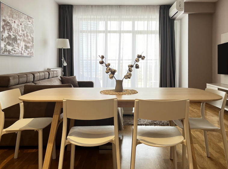 Trosoban stan, BW Parkview - dnevna soba, trpezarija, kuhinja | 2-Br apartment, BW Parkview - living room, dining room, kitchen