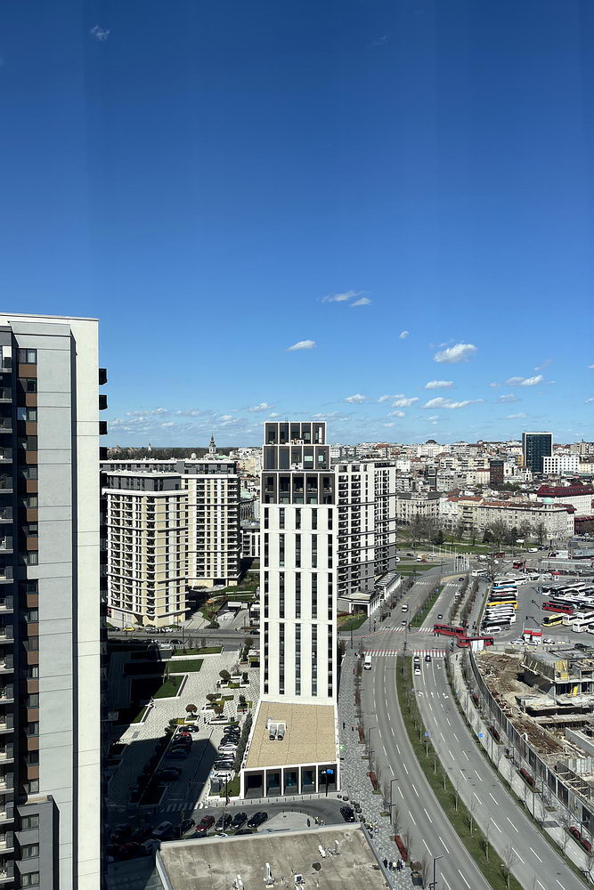 Trosoban stan, BW Parkview - pogled iz stana | 2-Br apartment, BW Parkview - view from the apartment