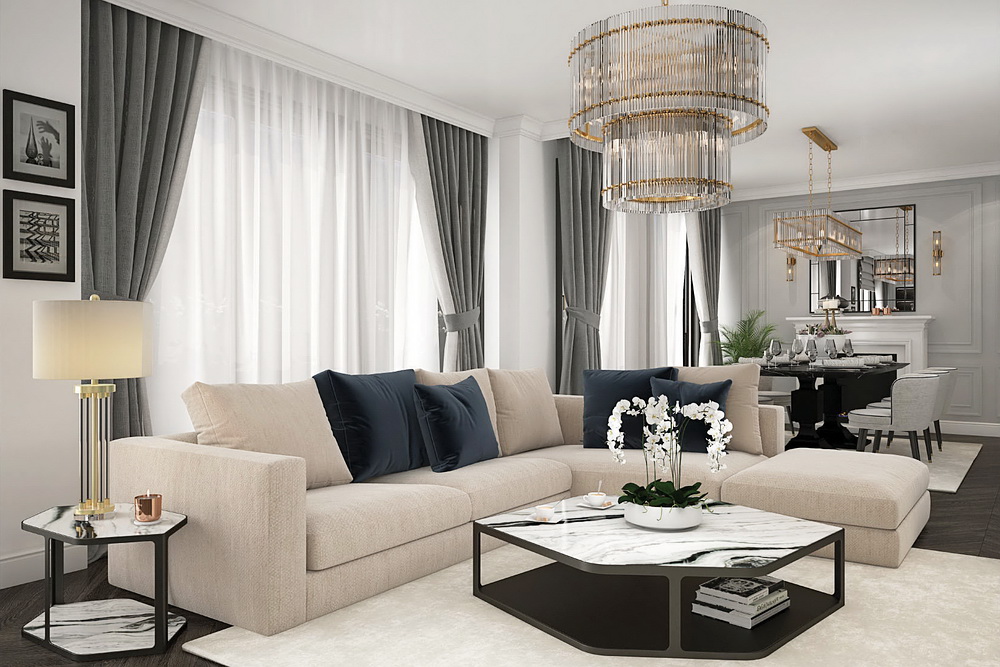 Gospodar Jovanova 54 - dnevna soba, trpezarija | Gospodar Jovanova 54 - living room, dining room