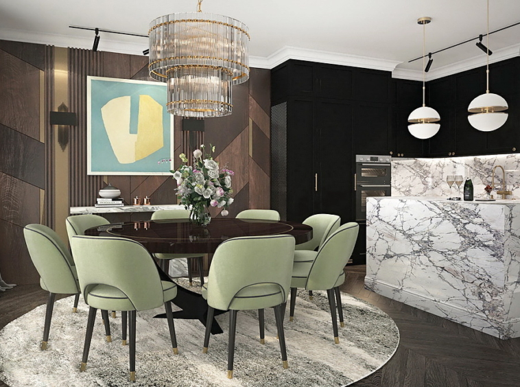 Gospodar Jovanova 54 - trpezarija, kuhinja | Gospodar Jovanova 54 - dining room, kitchen