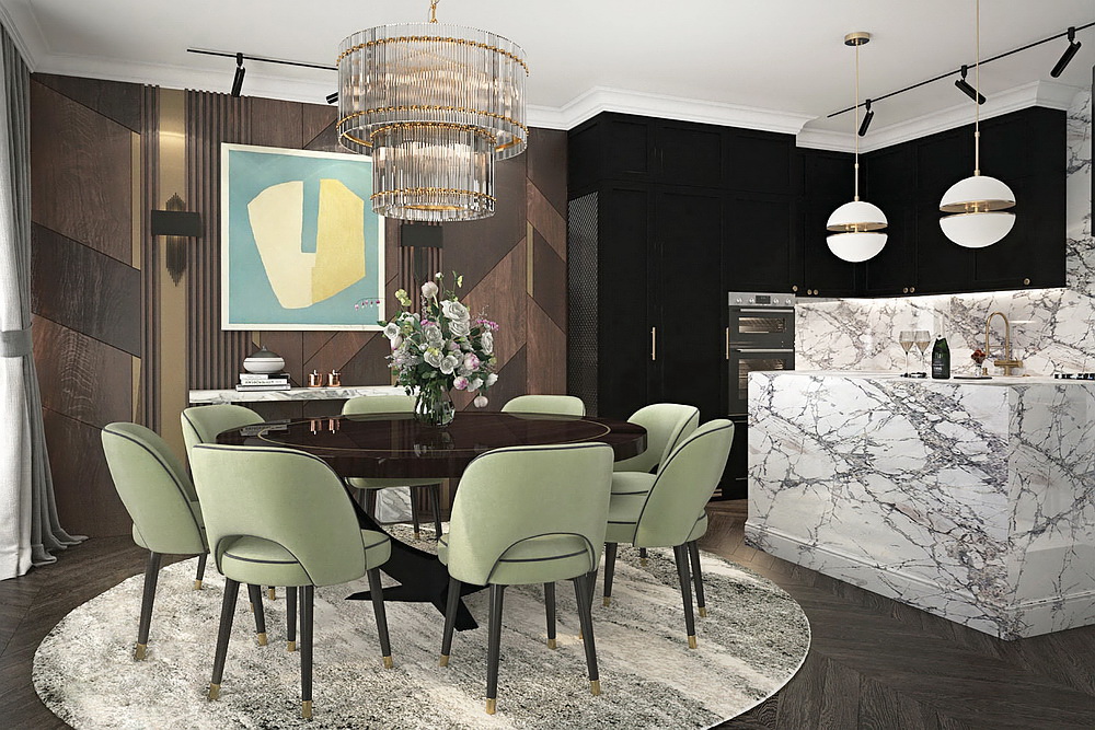 Gospodar Jovanova 54 - trpezarija, kuhinja | Gospodar Jovanova 54 - dining room, kitchen