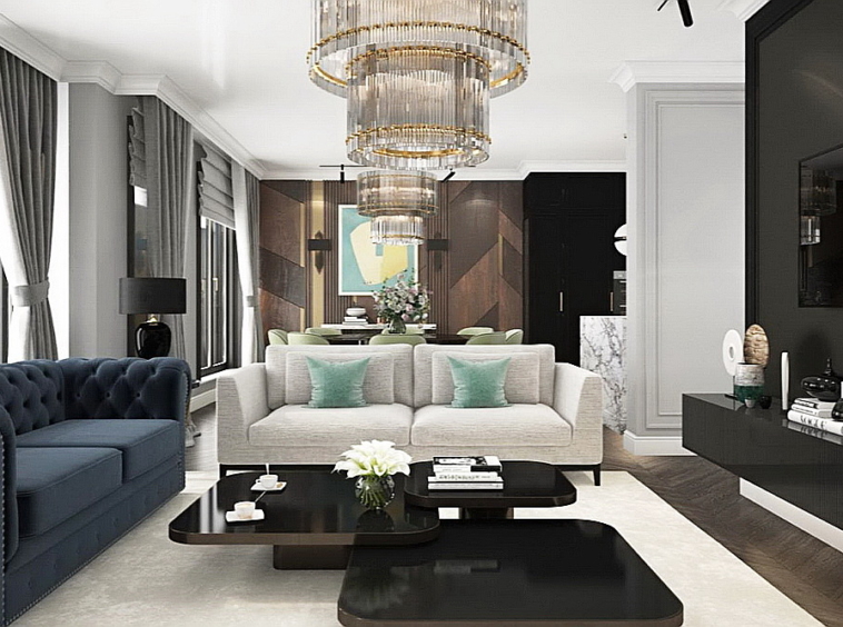 Gospodar Jovanova 54 - dnevna soba, trpezarija | Gospodar Jovanova 54 - living room, dining room