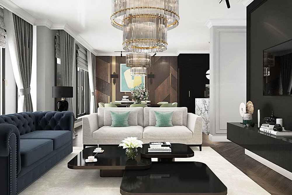 Gospodar Jovanova 54 - dnevna soba, trpezarija | Gospodar Jovanova 54 - living room, dining room