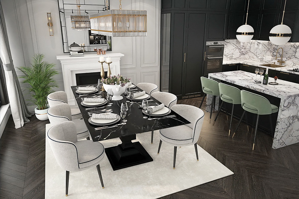 Gospodar Jovanova 54 - trpezarija, kuhinja | Gospodar Jovanova 54 - dining room, kitchen