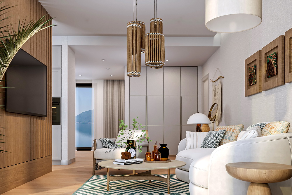 Mövenpick Teuta Residences - apartman, dnevna soba | Mövenpick Teuta Residences - apartment, living room