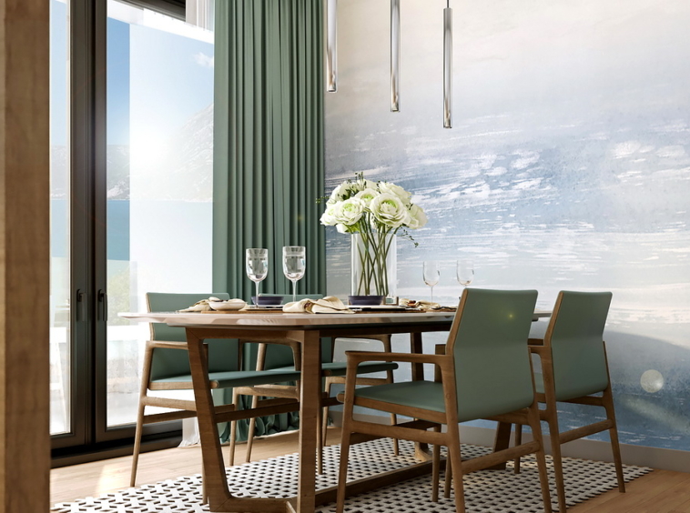 Mövenpick Teuta Residences - apartman, trpezarija | Mövenpick Teuta Residences - apartment, dining room