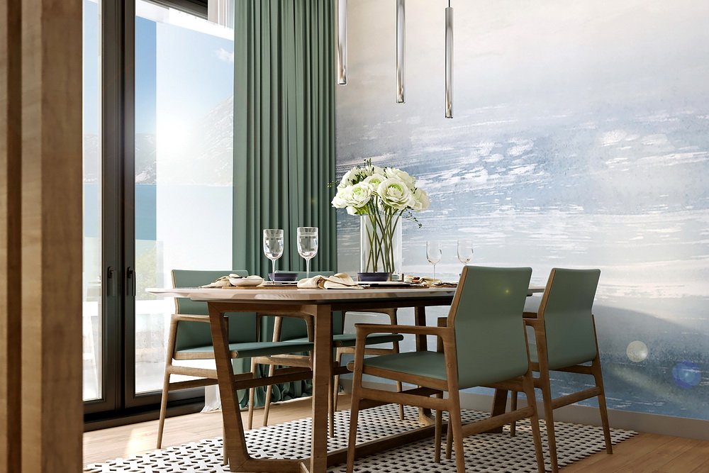 Mövenpick Teuta Residences - apartman, trpezarija | Mövenpick Teuta Residences - apartment, dining room