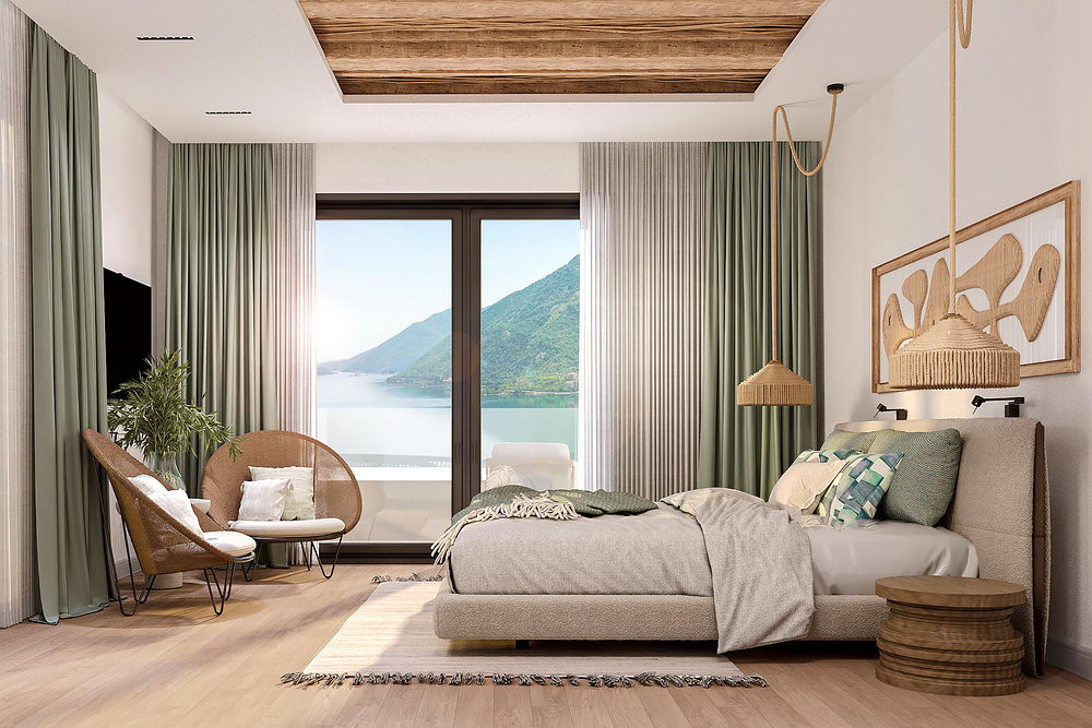 Mövenpick Teuta Residences - penthaus, spavaća soba | Mövenpick Teuta Residences - penthouse apartment, bedroom