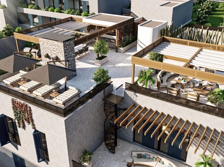 Mövenpick Teuta Residences - penthaus, krovna terasa | Mövenpick Teuta Residences - penthouse apartment, roof terrace