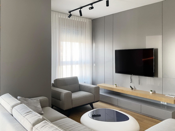 Trosoban stan, Skyline - dnevna soba, trpezarija, kuhinja | 2-Br apartment, Skyline - living room, dining room, kitchen