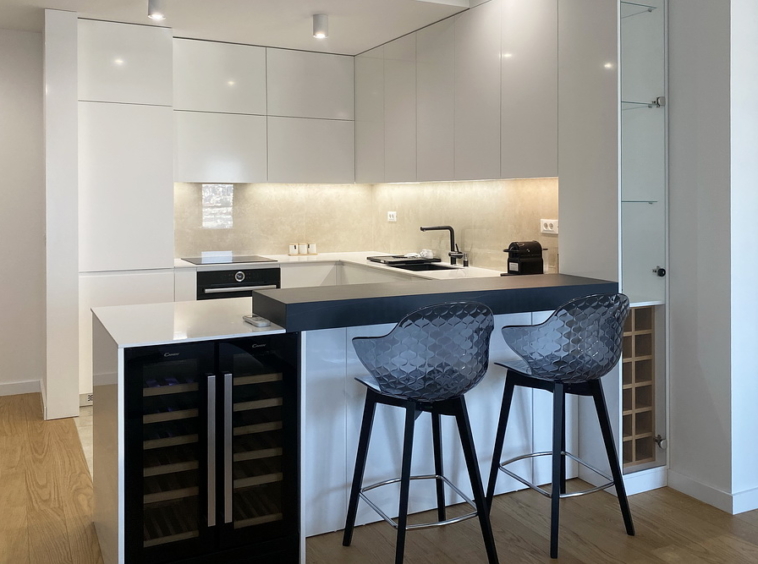 Trosoban stan, Skyline - dnevna soba, trpezarija, kuhinja | 2-Br apartment, Skyline - living room, dining room, kitchen