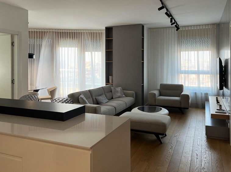 Trosoban stan, Skyline - dnevna soba, trpezarija, kuhinja | 2-Br apartment, Skyline - living room, dining room, kitchen