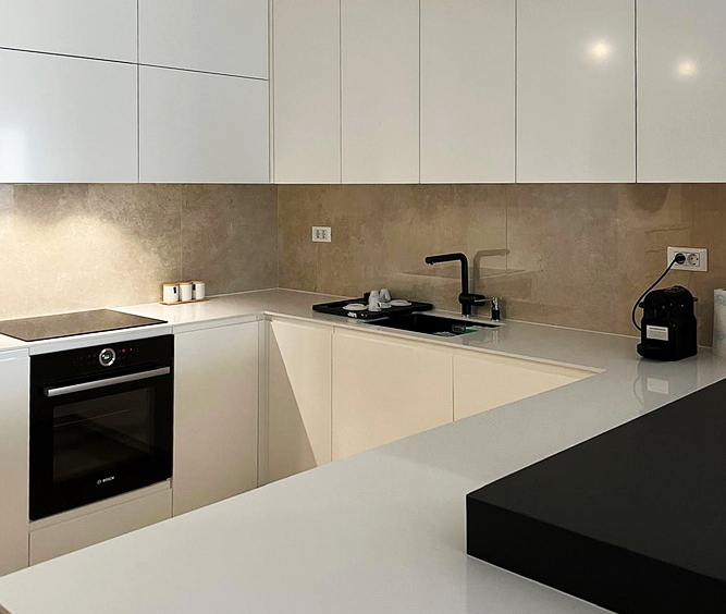 Trosoban stan, Skyline - dnevna soba, trpezarija, kuhinja | 2-Br apartment, Skyline - living room, dining room, kitchen