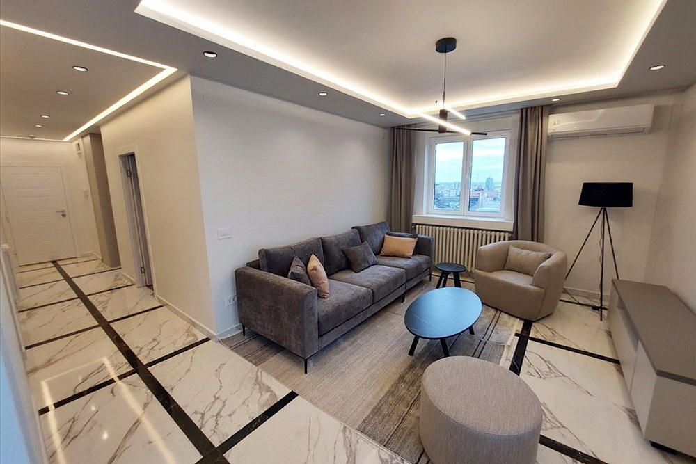 Trosoban stan, Tašmajdan - dnevna soba | 2-Br apartment, Tašmajdan - living room
