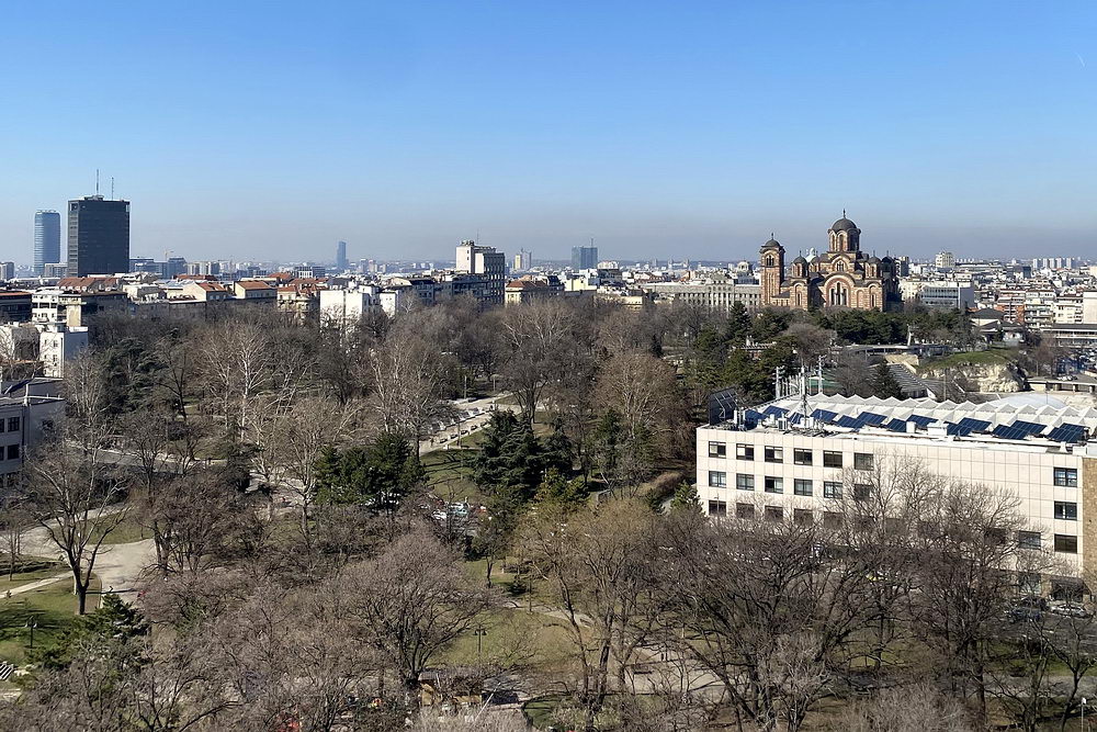 Trosoban stan, Tašmajdan - pogled iz stana | 2-Br apartment, Tašmajdan - view from the apartment