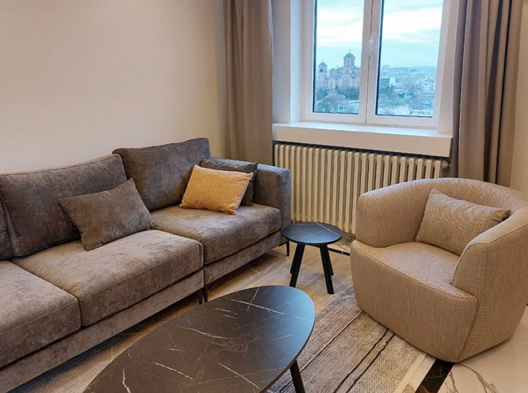 Trosoban stan, Tašmajdan - dnevna soba | 2-Br apartment, Tašmajdan - living room