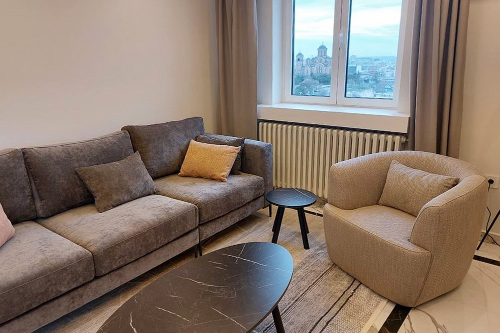 Trosoban stan, Tašmajdan - dnevna soba | 2-Br apartment, Tašmajdan - living room