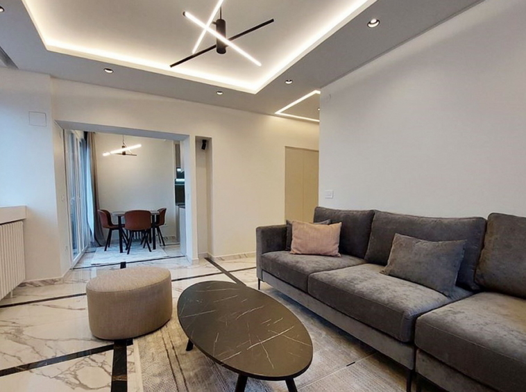 Trosoban stan, Tašmajdan - dnevna soba, trpezarija | 2-Br apartment, Tašmajdan - living room, dining room