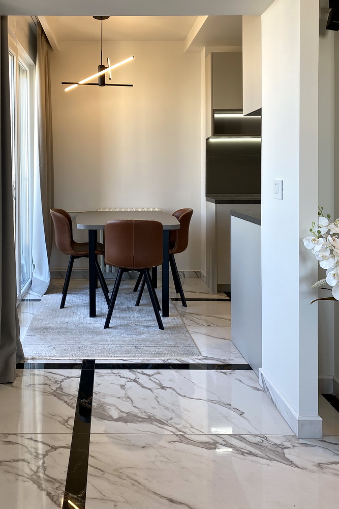 Trosoban stan, Tašmajdan - dnevna soba, trpezarija | 2-Br apartment, Tašmajdan - living room, dining room