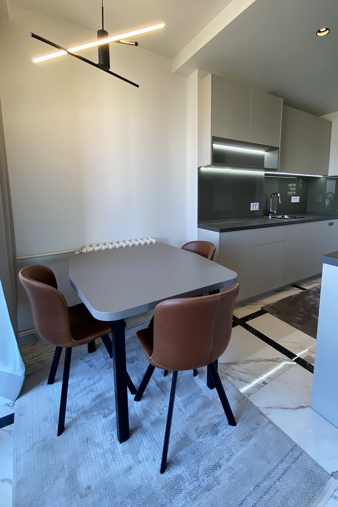 Trosoban stan, Tašmajdan - trpezarija, kuhinja | 2-Br apartment, Tašmajdan - dining room, kitchen