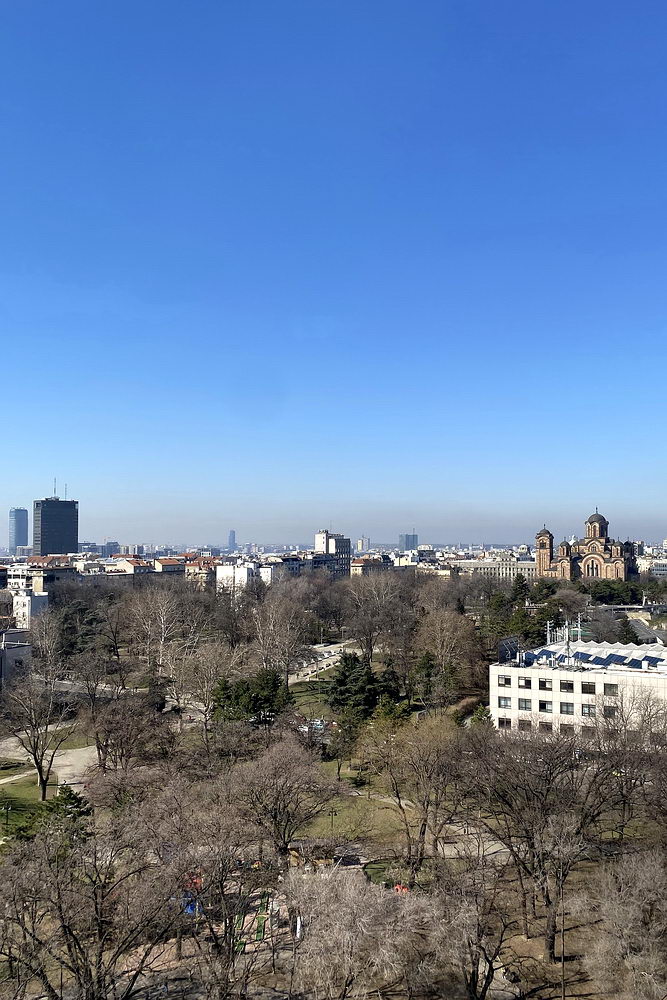 Trosoban stan, Tašmajdan - pogled iz stana | 2-Br apartment, Tašmajdan - view from the apartment