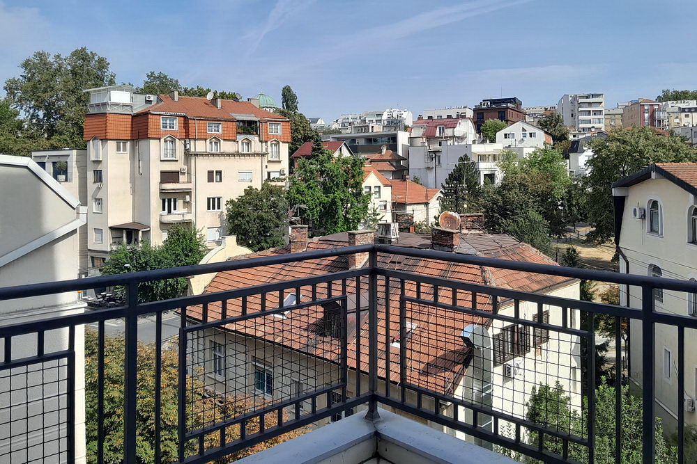 Četvorosoban stan, Vračar - terasa | 3-Br apartment, Vračar - terrace