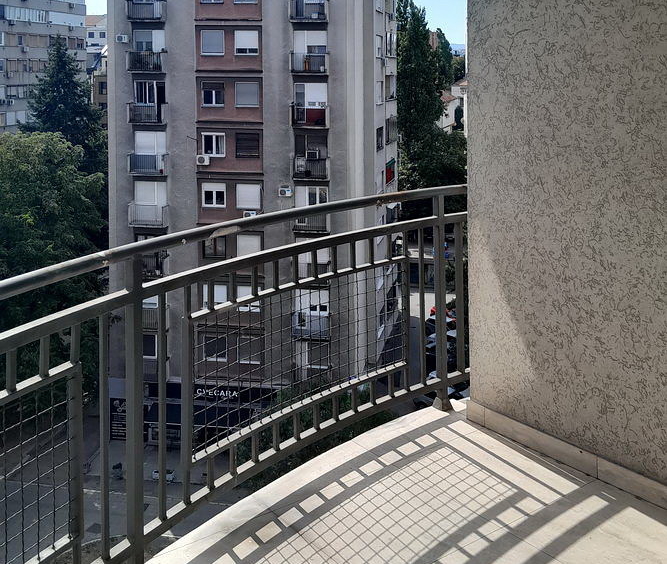 Četvorosoban stan, Vračar - terasa | 3-Br apartment, Vračar - terrace