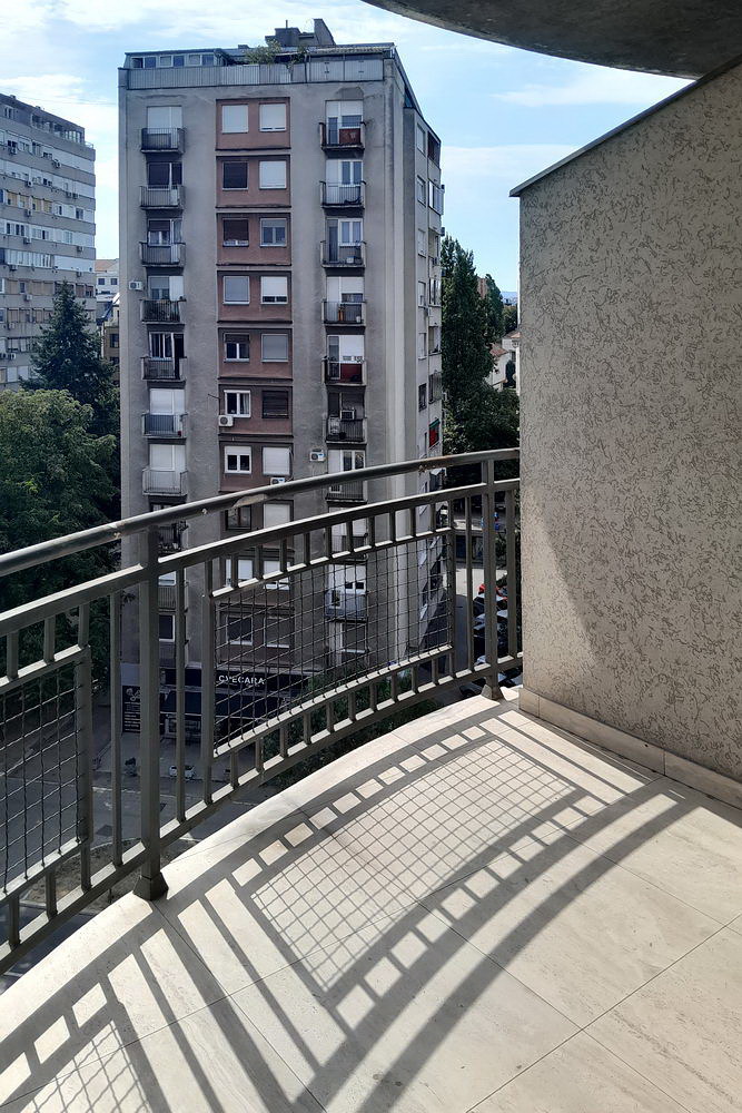 Četvorosoban stan, Vračar - terasa | 3-Br apartment, Vračar - terrace